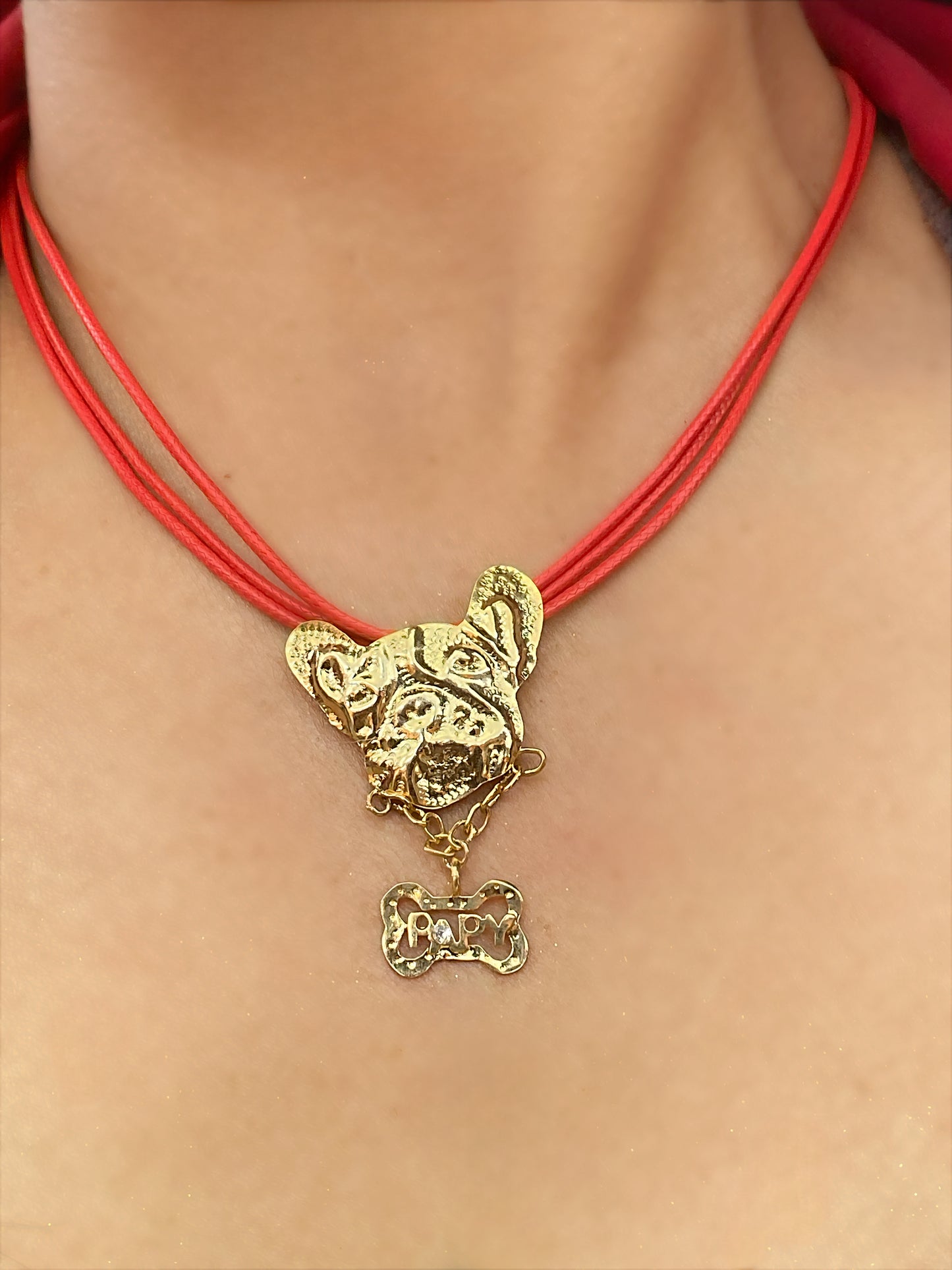 Set Collar & Aretes Personalizado 3D