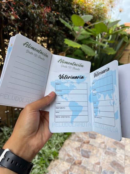 Pasaporte Personalizado de mascotas + 90 Stickers + Snacks de regalo 🎁