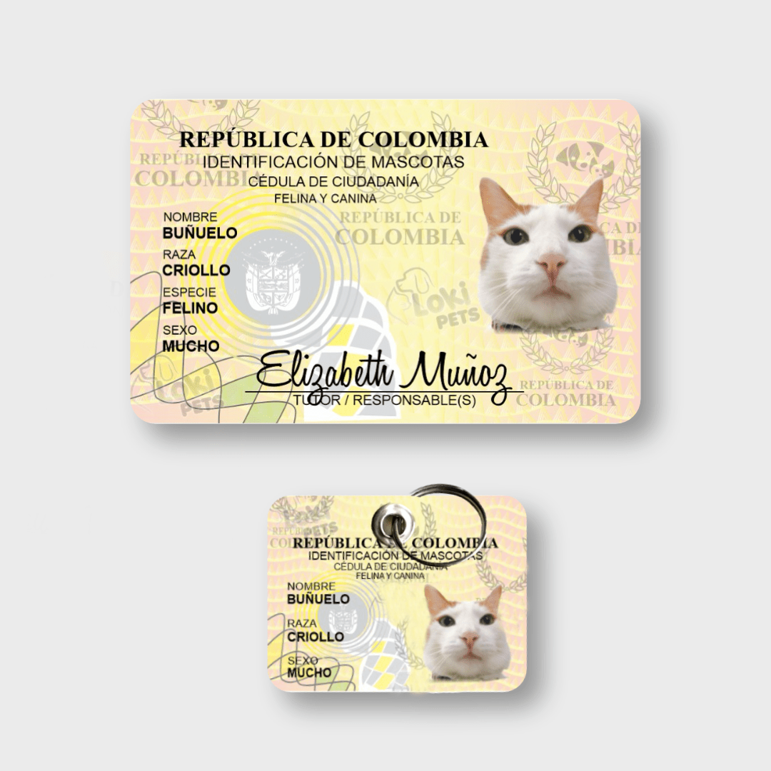 Cédulas Para Mascotas - Peludolandia