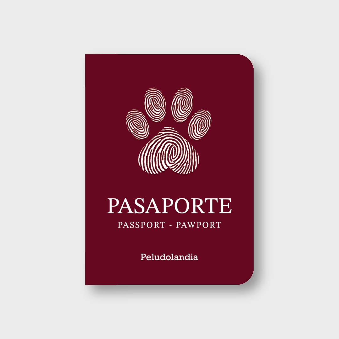 NUEVA Mini Cédula + Pasaporte Para Mascotas - Peludolandia