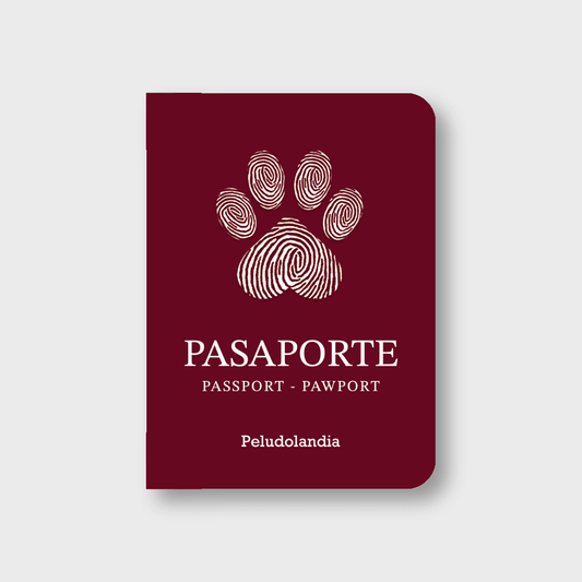 NUEVA Mini Cédula + Pasaporte Para Mascotas - Peludolandia