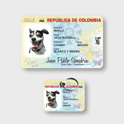 NUEVAS Cédulas Para Mascotas - Peludolandia