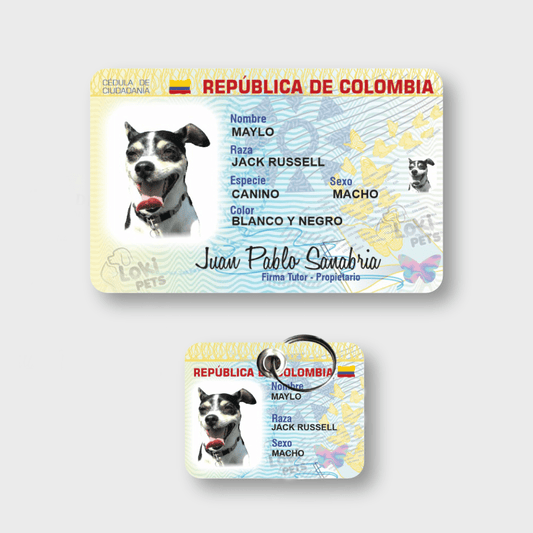 NUEVAS Cédulas Para Mascotas - Peludolandia