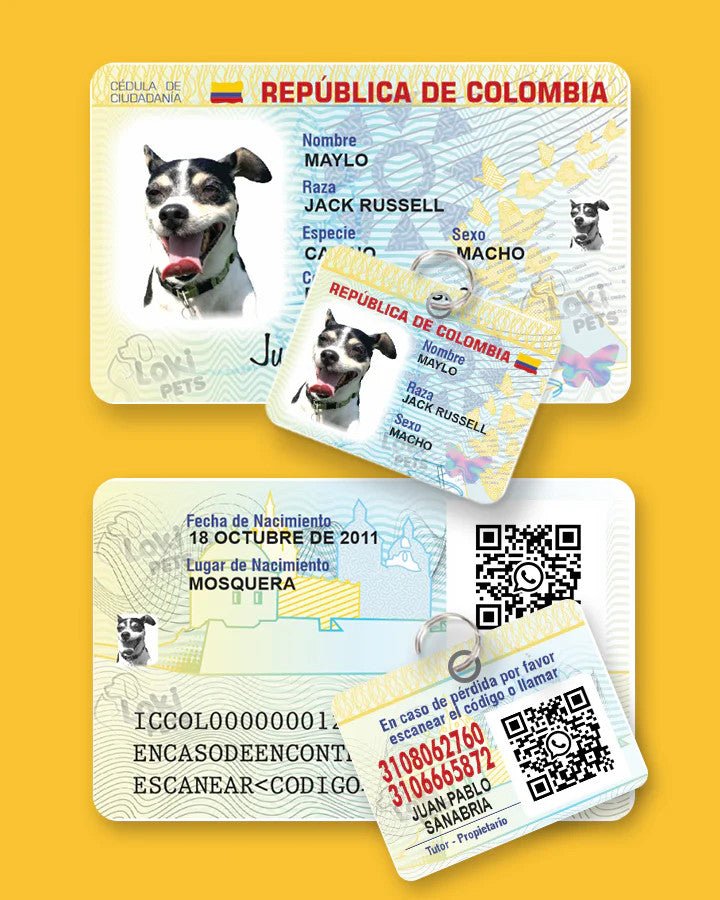 NUEVAS Cédulas Para Mascotas - Peludolandia