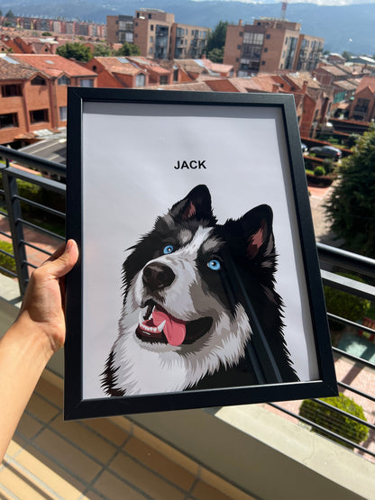 Retrato Personalizado - Peludolandia