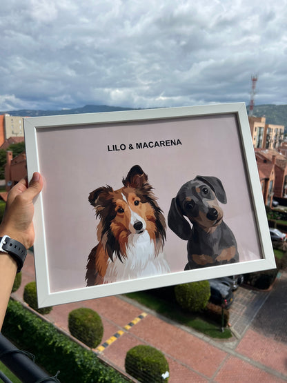 Retrato Personalizado - Peludolandia