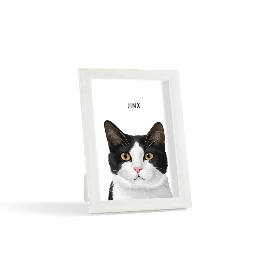 Retrato Personalizado de Escritorio - Peludolandia