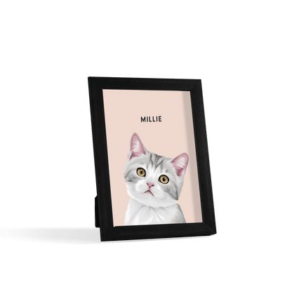 Retrato Personalizado de Escritorio - Peludolandia