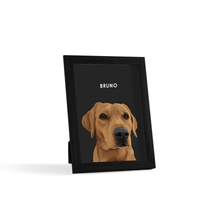 Retrato Personalizado de Escritorio - Peludolandia